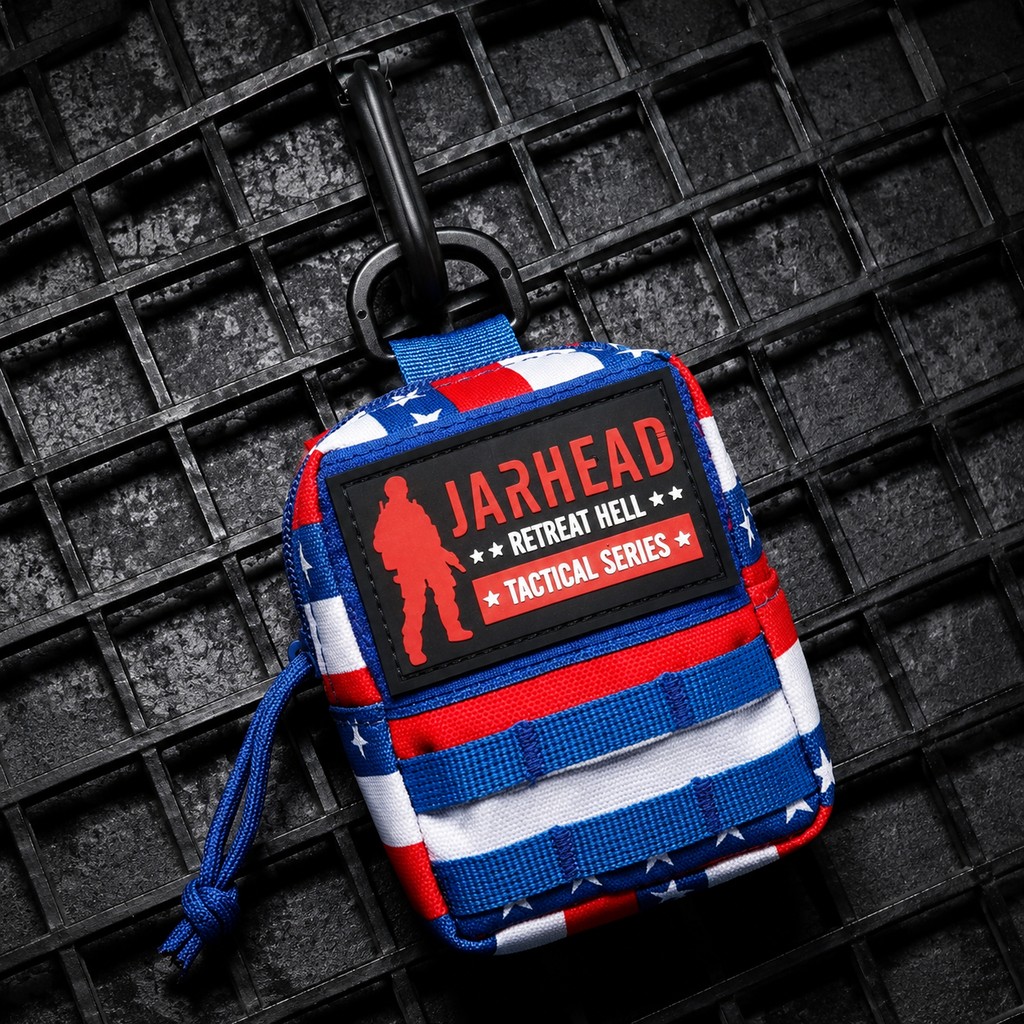 Edc Carry Kit - Bolsa utilitária mini MOLLE para uso