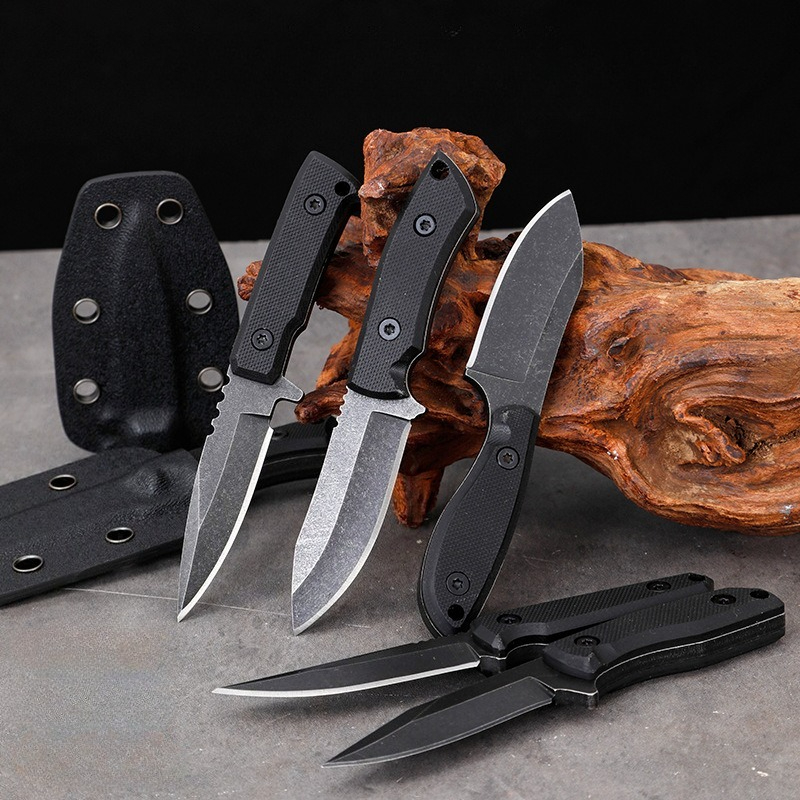 Edc Carry Pocket Knife - 5cr15 aço inoxidável pequena lâmina fixa